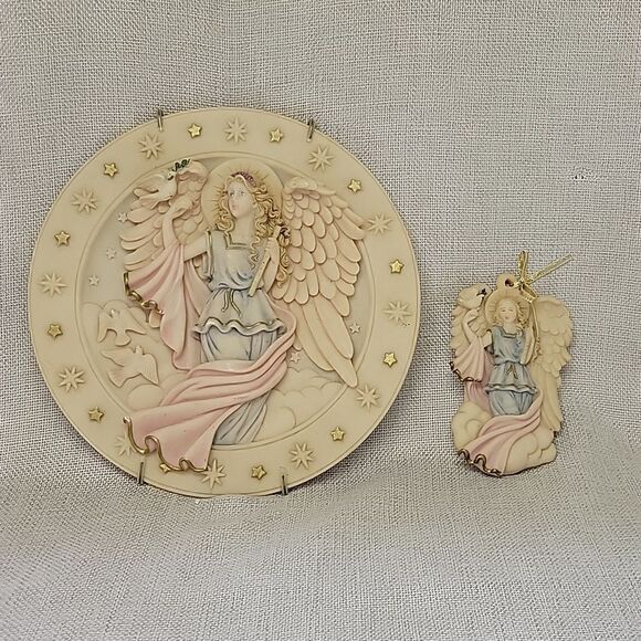 1994 Seraphim Collection Angel Plate "Helena" by Roman & ornament - Picture 1 of 8